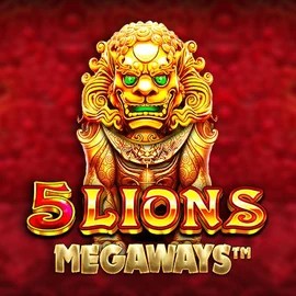 Enjoy 5 Lions Megaways by Pragmatic Play – logo hosted on flamez-casinos.fi