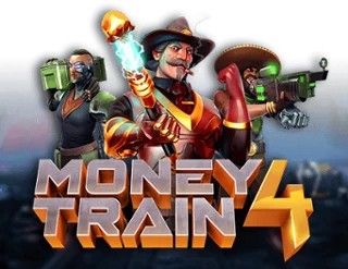 Money Train 4 logo by Relax Gaming at Flamez Casino